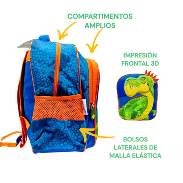 Mochila Escolar Infantil Gigantosaurus Kinder - Image 7